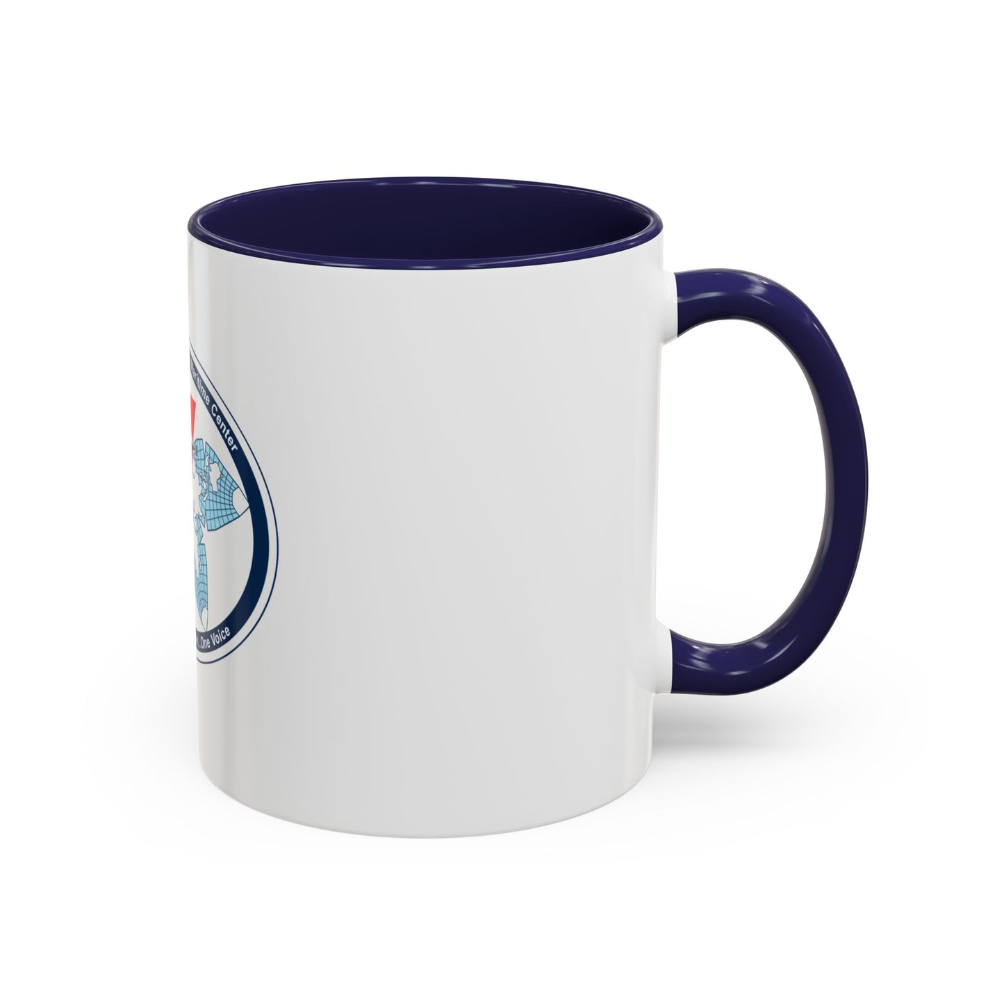 USCG National Matitime Center (U.S. Coast Guard) Accent Coffee Mug