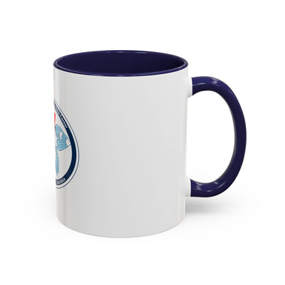 USCG National Matitime Center (U.S. Coast Guard) Accent Coffee Mug