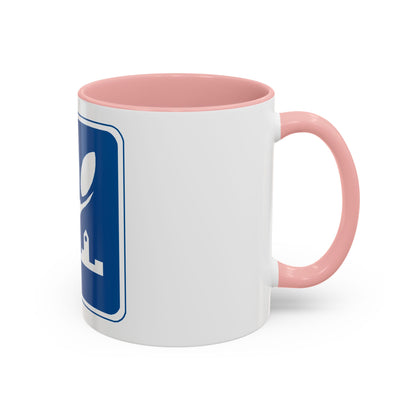 Seal of Naperville Illinois - Accent Coffee Mug