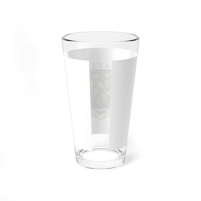 Flag of Baksa Hungary (Hungary) Pint Glass 16oz