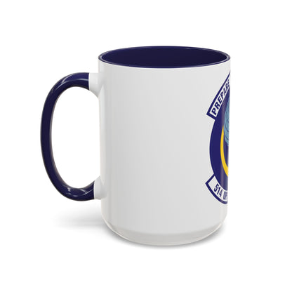 514th Operations Support Squadron (U.S. Air Force) Accent Coffee Mug