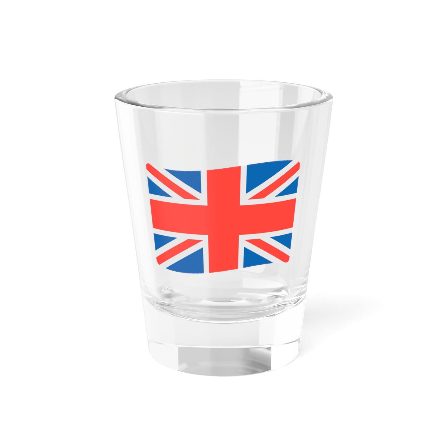 Fxemoji u1F1EC 1F1E7 (United Kingdom) Shot Glass 1.5oz