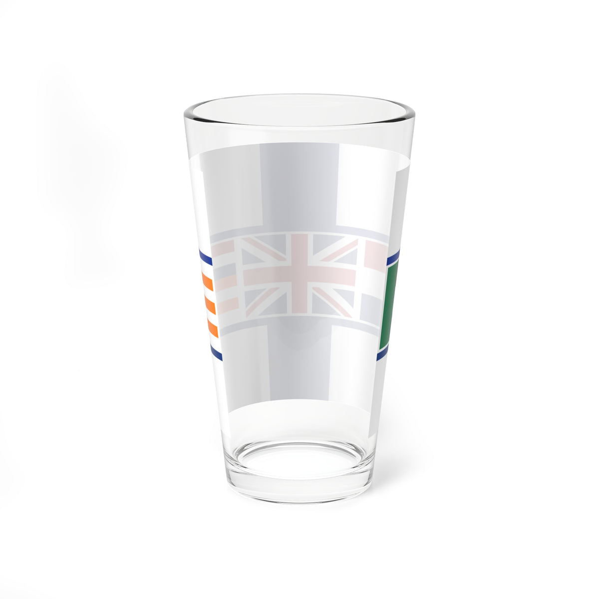 Komitee-ontwerp van Unievlag 1 (South Africa) Pint Glass 16oz