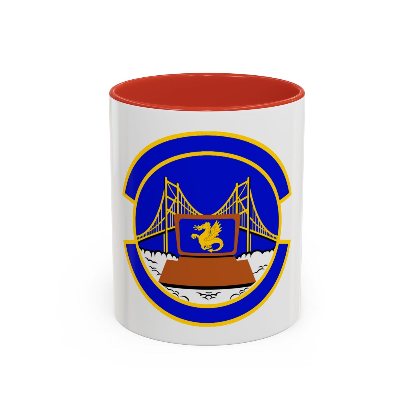 349 Force Support Squadron AFRC (U.S. Air Force) Accent Coffee Mug