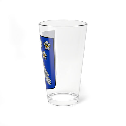 Vandzenes pagasta ģerbonis (Latvia) (Coat of Arms) Pint Glass 16oz