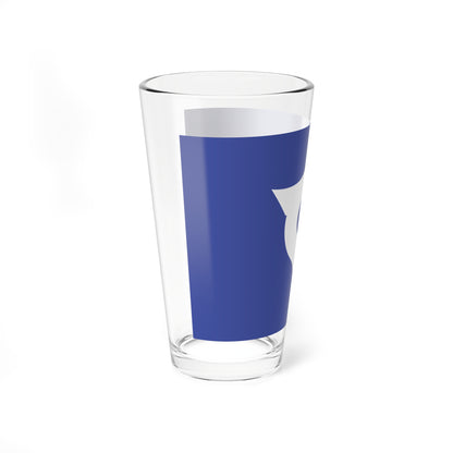 Flag of Hidaka Saitama (Japan) Pint Glass 16oz
