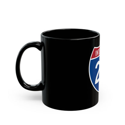 Interstate 29 (U.S. Highways) Black Coffee Mug