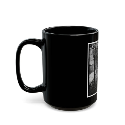 Charleston, S.C. Meeting Street, Near Broad; St. Michael's Church In Middle Distance (U.S. Civil War) Black Coffee Mug
