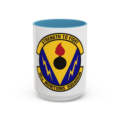 86th Munitions Squadron (U.S. Air Force) Accent Coffee Mug