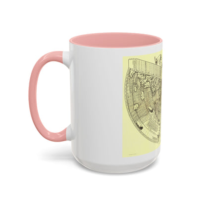 World Map - Ruysch (1508) (Map) Accent Coffee Mug