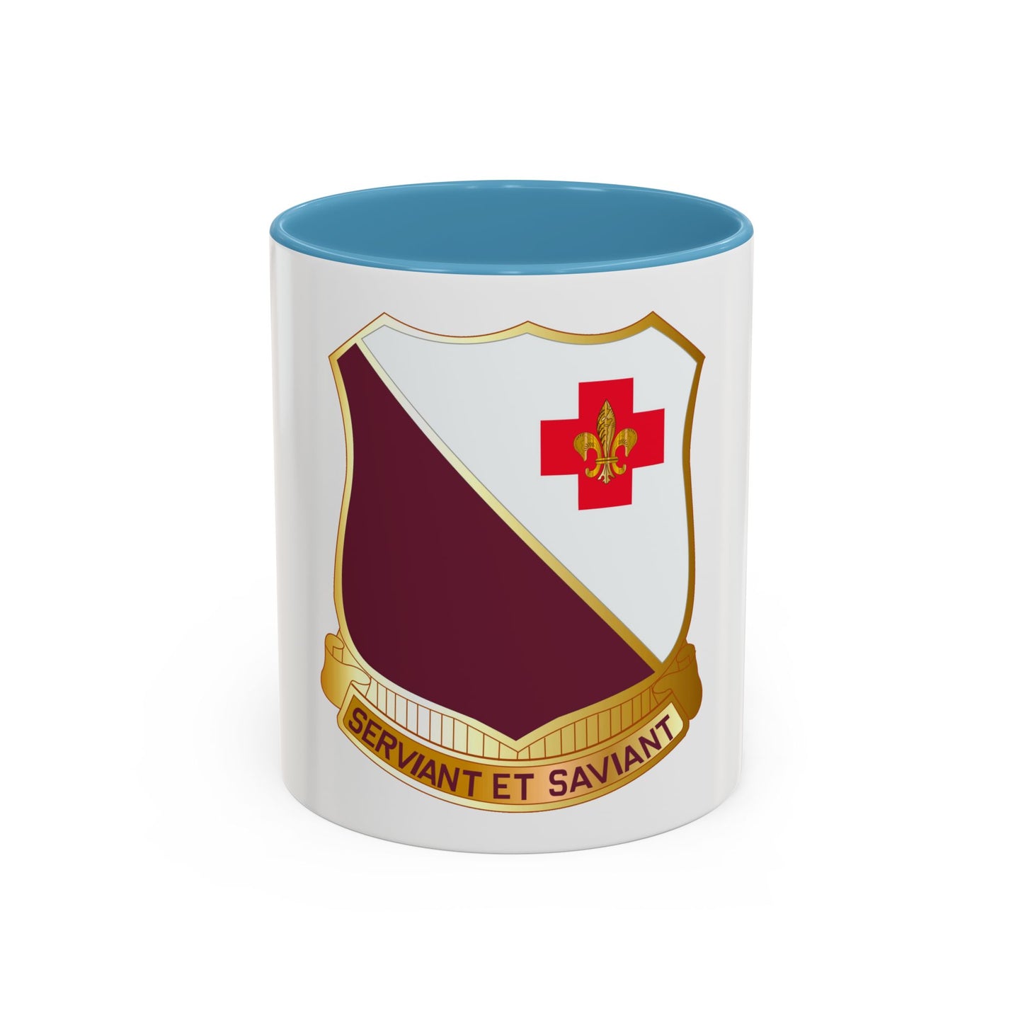 40 Medical Battalion (U.S. Army) Accent Coffee Mug