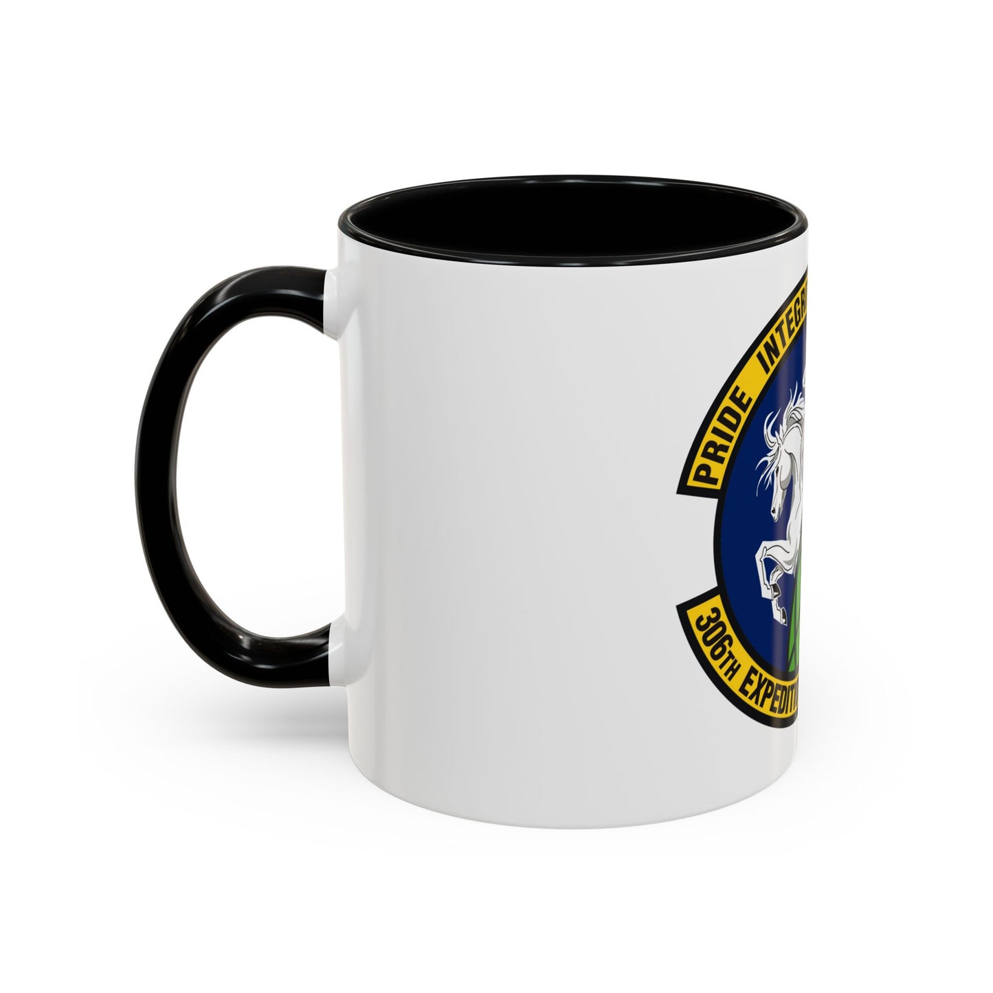 306th Expeditionary Airlift Squadron (U.S. Air Force) Accent Coffee Mug
