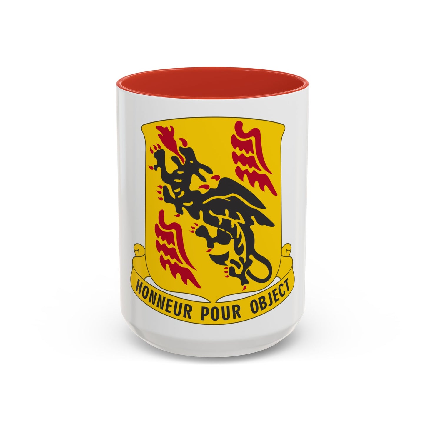 81 Airborne Antiaircraft Artillery Battalion (U.S. Army) Accent Coffee Mug