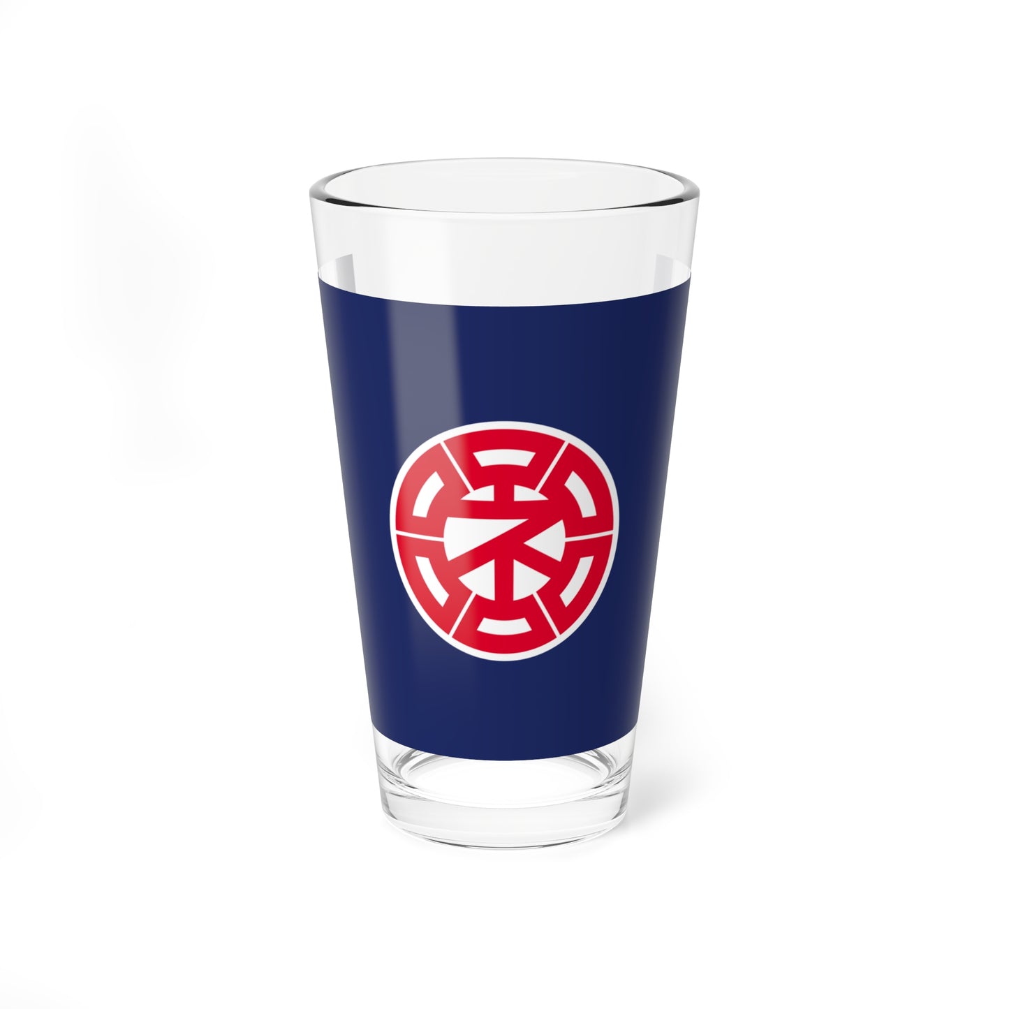 Flag of Nemuro Hokkaido (Japan) Pint Glass 16oz