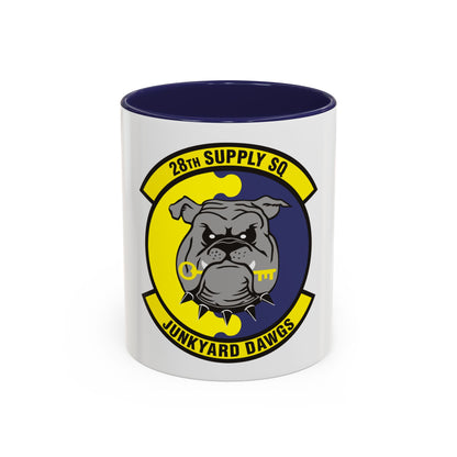 28th Supply Squadron (U.S. Air Force) Accent Coffee Mug