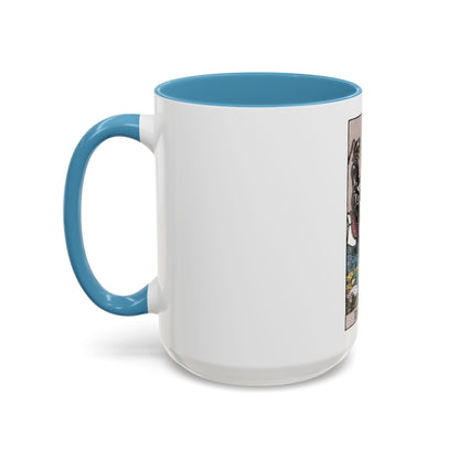 Death (Tarot Card) Accent Coffee Mug