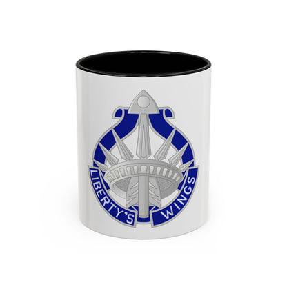77 Aviation Battalion (U.S. Army) Accent Coffee Mug