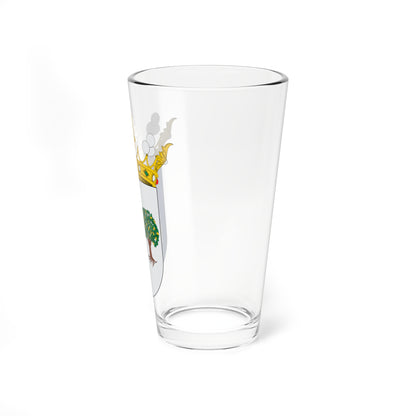 Escudo de Alcalá del Valle (Spain) (Coat of Arms) Pint Glass 16oz