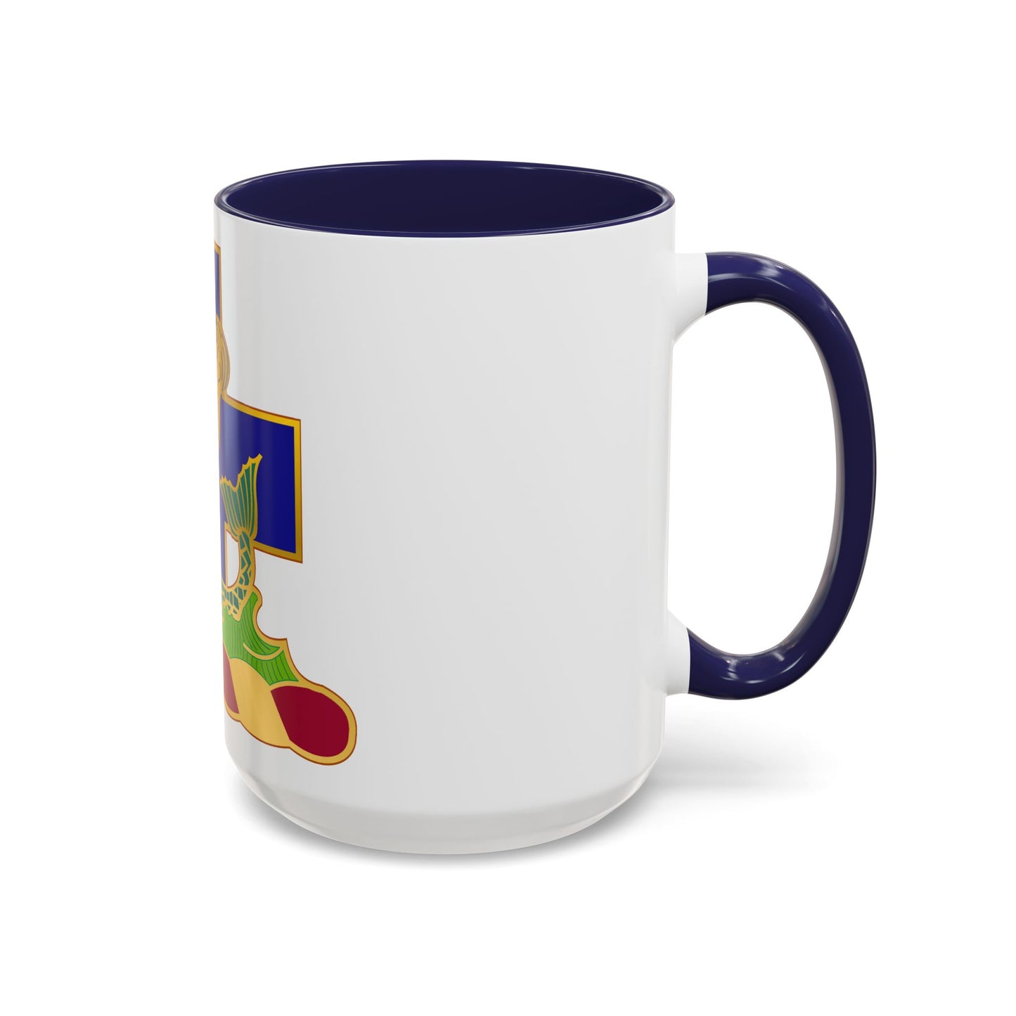 10th Antiaircraft Artillery Automatic Weapons Battalion (U.S. Army) Accent Coffee Mug
