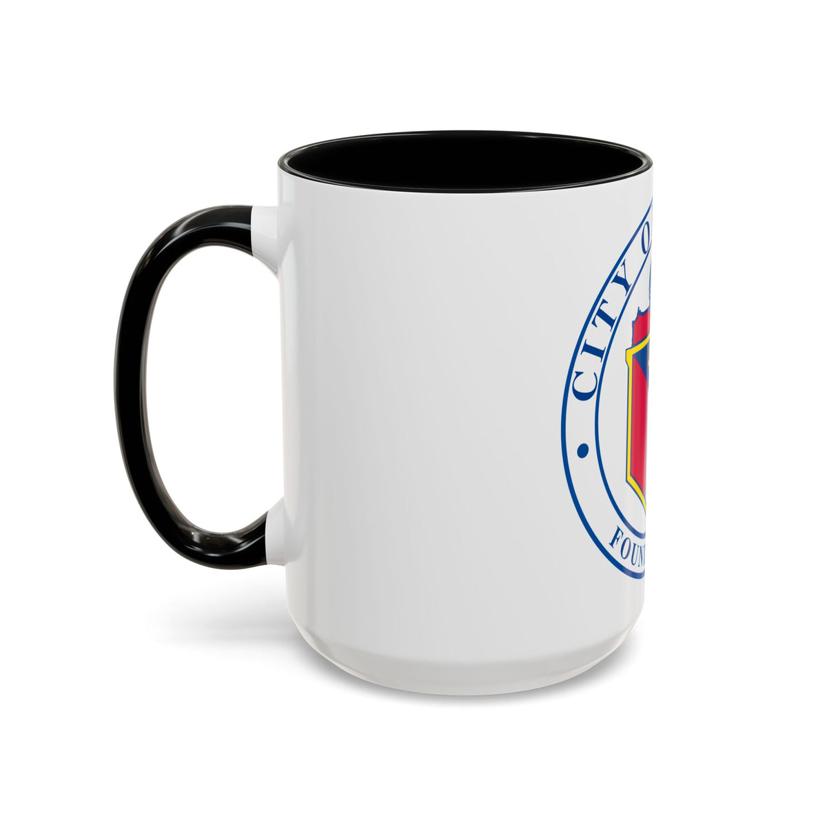 Seal of Austin TX - Accent Coffee Mug