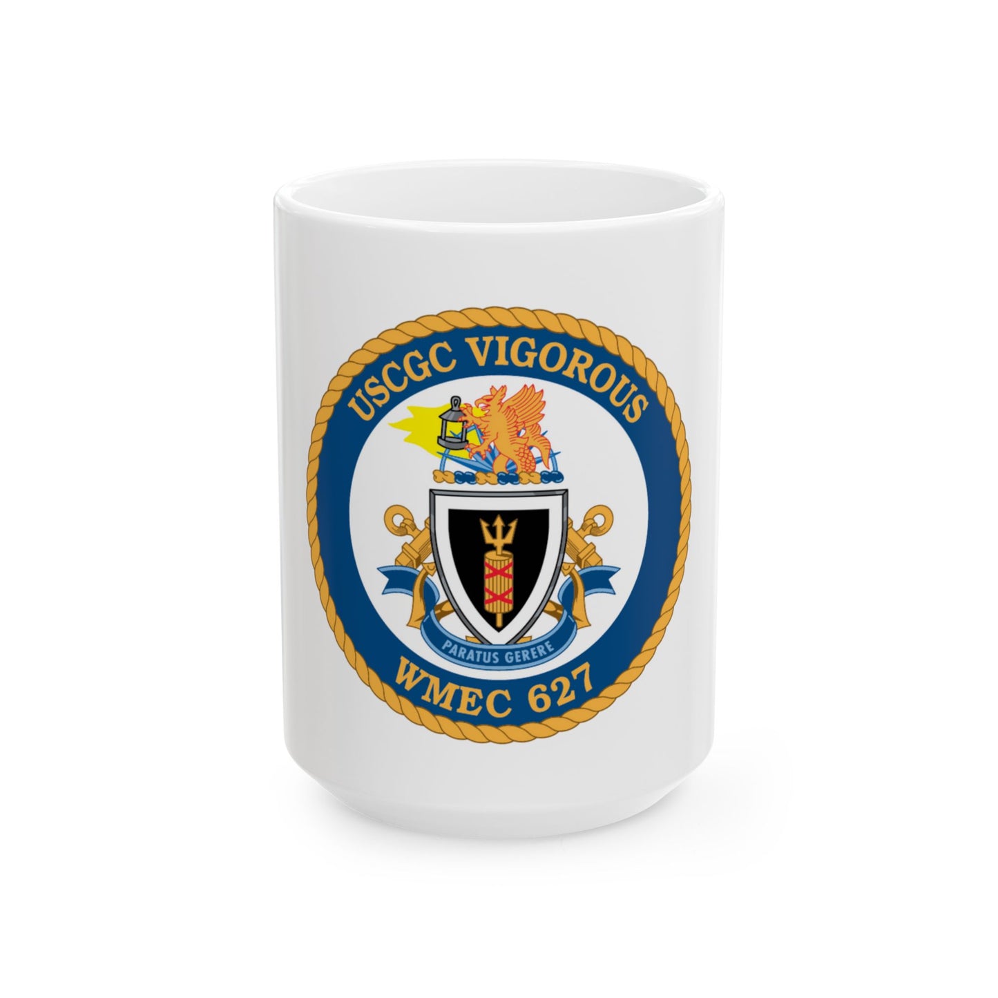 USCGC Vigorous WMEC 627 (U.S. Coast Guard) White Coffee Mug