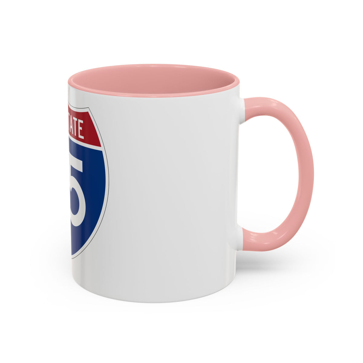 Interstate 85 (U.S. Highways) Accent Coffee Mug