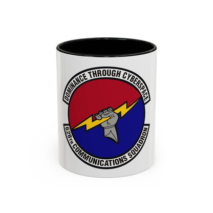 628th Communications Squadron (U.S. Air Force) Accent Coffee Mug