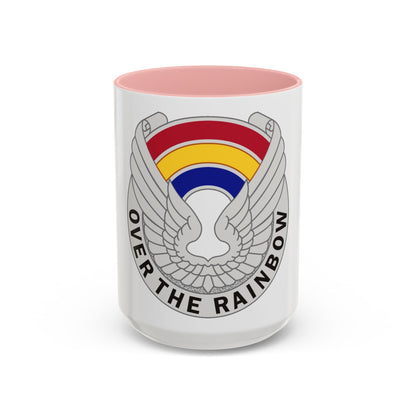 142 Aviation Regiment (U.S. Army) Accent Coffee Mug