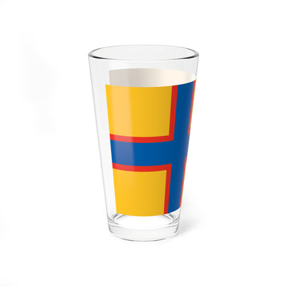 Flag of Ingrian people (Russia) Pint Glass 16oz