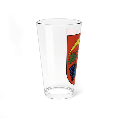 Daettlikon-blazon (Switzerland) (Coat of Arms) Pint Glass 16oz