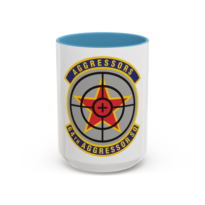 64th Aggressor Squadron (U.S. Air Force) Accent Coffee Mug