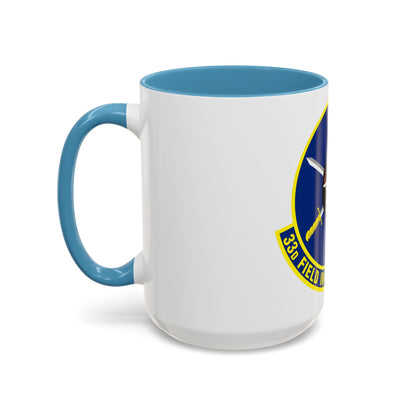 33d Field Investigations Squadron (U.S. Air Force) Accent Coffee Mug