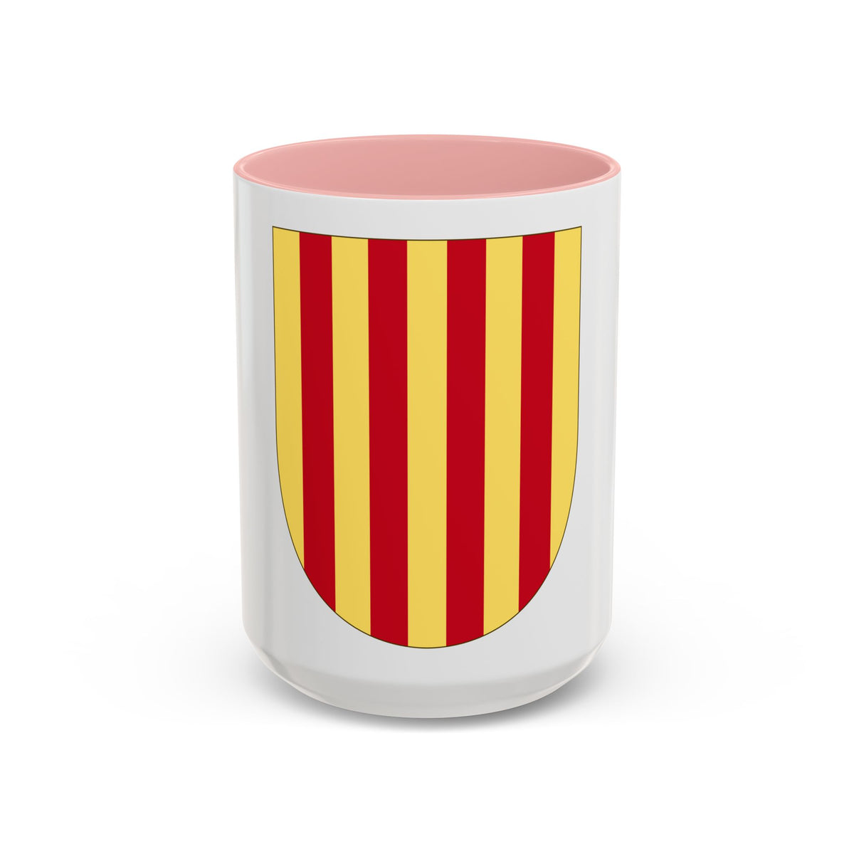 Arms of the Former Crown of Aragon - Accent Coffee Mug