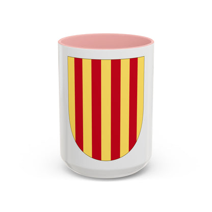 Arms of the Former Crown of Aragon - Accent Coffee Mug