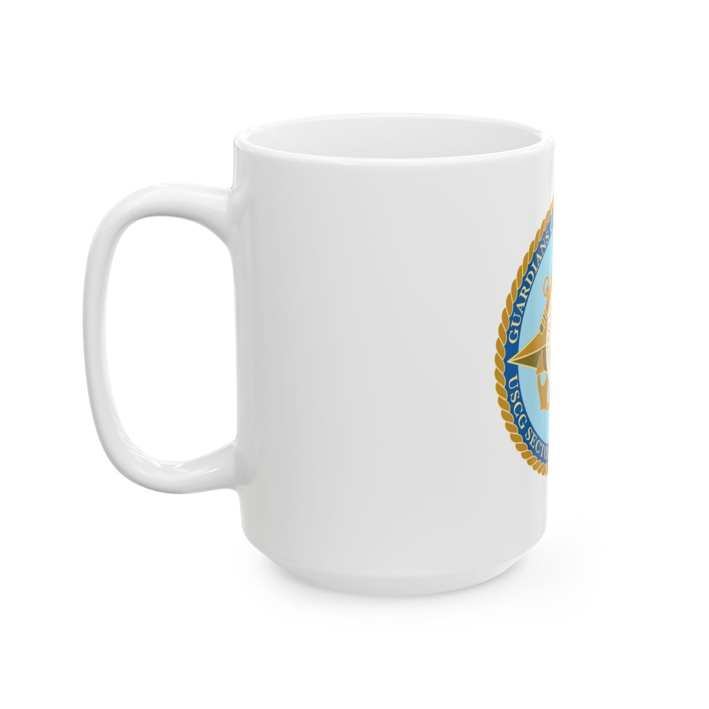 USCG Sector Jacksonville Guardians of the first coast (U.S. Coast Guard) White Coffee Mug