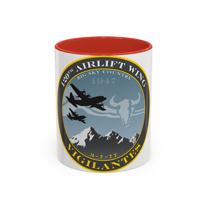 120th Airlift Wing (U.S. Air Force) Accent Coffee Mug