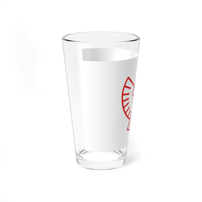 Flag of Ikaruga Nara (Japan) Pint Glass 16oz