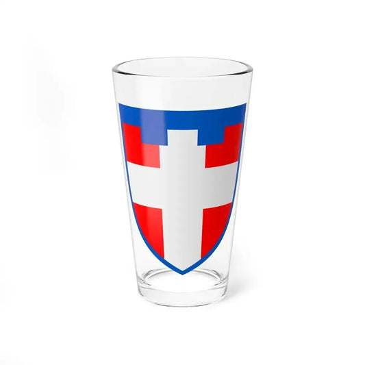 112th Detached Territorial Defense Brigade (Ukraine) Pint Glass 16oz 16oz - Go Mug Yourself