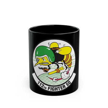 112th Fighter Squadron (U.S. Air Force) Black Coffee Mug-11oz-Go Mug Yourself