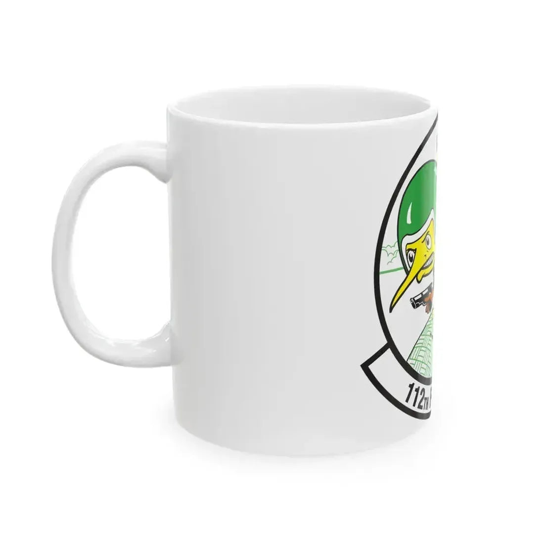 112th Fighter Squadron (U.S. Air Force) White Coffee Mug - Go Mug Yourself