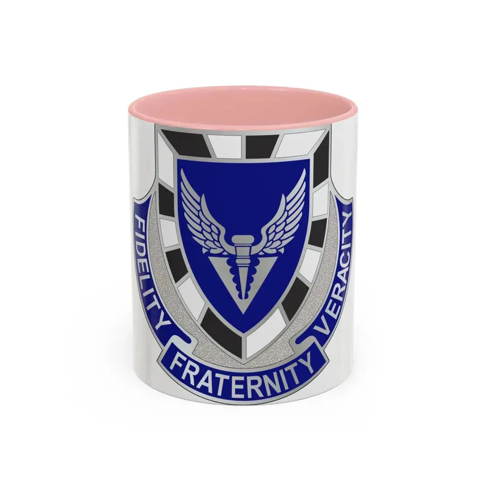 113 Aviation Regiment (U.S. Army) Accent Coffee Mug 11oz Pink - Go Mug Yourself