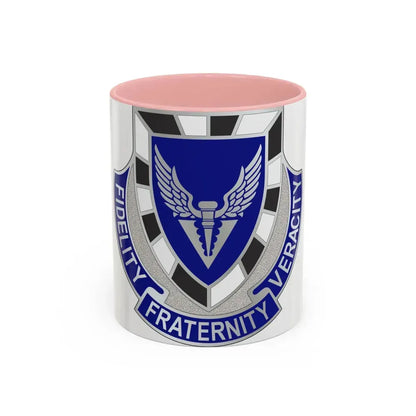 113 Aviation Regiment (U.S. Army) Accent Coffee Mug 11oz Pink - Go Mug Yourself