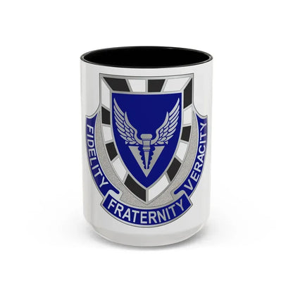 113 Aviation Regiment (U.S. Army) Accent Coffee Mug 15oz Black - Go Mug Yourself