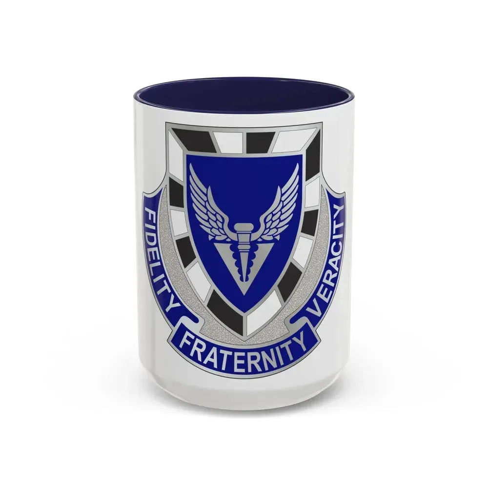 113 Aviation Regiment (U.S. Army) Accent Coffee Mug 15oz Navy - Go Mug Yourself