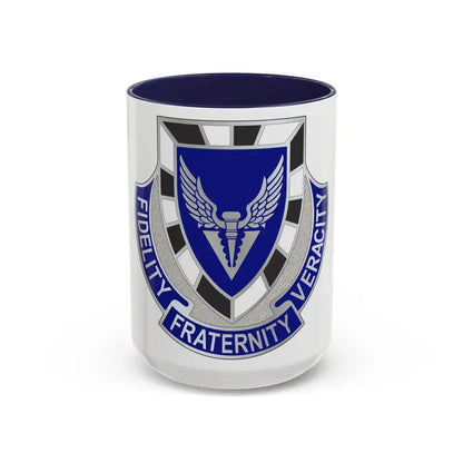 113 Aviation Regiment (U.S. Army) Accent Coffee Mug 15oz Navy - Go Mug Yourself