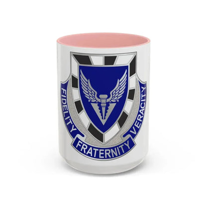 113 Aviation Regiment (U.S. Army) Accent Coffee Mug 15oz Pink - Go Mug Yourself