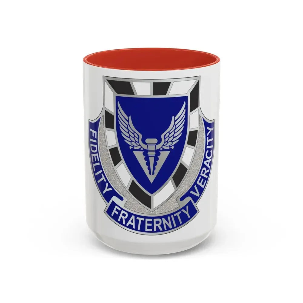 113 Aviation Regiment (U.S. Army) Accent Coffee Mug 15oz Red - Go Mug Yourself