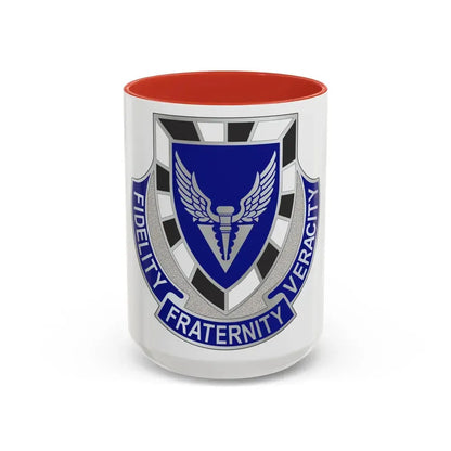 113 Aviation Regiment (U.S. Army) Accent Coffee Mug 15oz Red - Go Mug Yourself