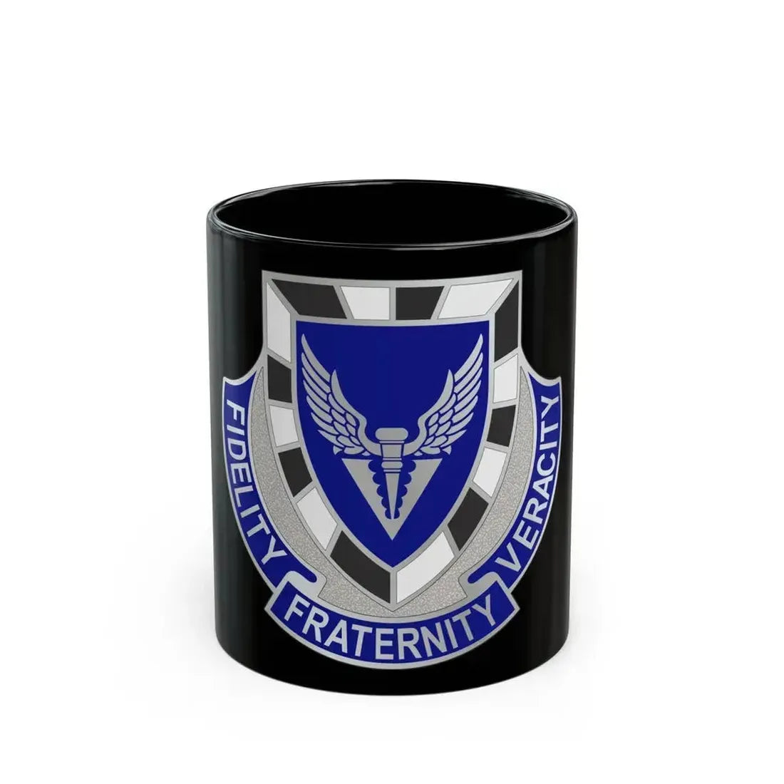 113 Aviation Regiment (U.S. Army) Black Coffee Mug - Go Mug Yourself