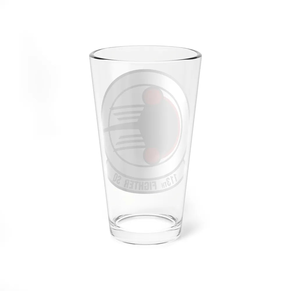 113 Fighter Squadron (U.S. Air Force) Pint Glass 16oz-Go Mug Yourself